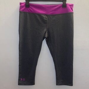 Under Armour Women's Leggings in Gray and Purple